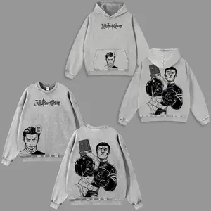 Takaba JJK Anime Graphic Tee, Sweatshirt, Hoodie Vintage Washed Oversized Dark Comedy Sorcerer Streetwear T-Shirt, Soft Cotton Unisex Apparel, Gift for Jujutsu Kaisen Fans