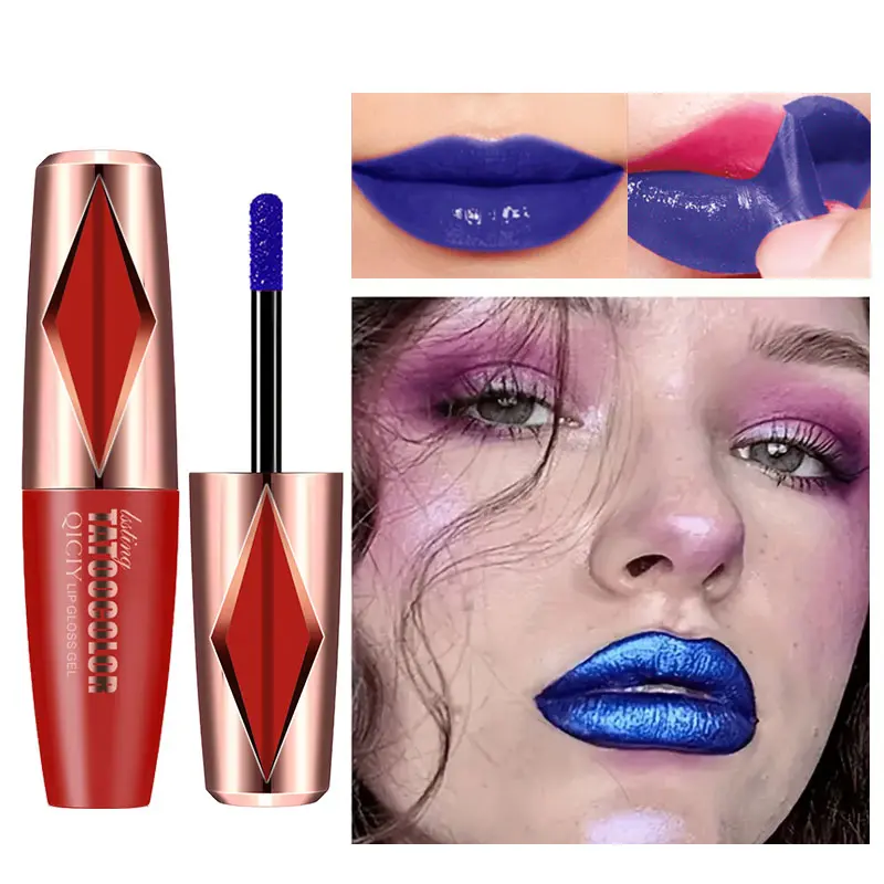Long-Lasting Waterproof Matte Tear-Off Lipstick Trending Easy-to-Apply Non-Transfer Lip Makeup