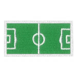 26-05 Soccer Field Embroidered Pencil Tab