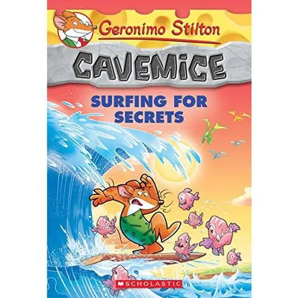 USED Book - Surfing for Secrets (Geronimo Stilton Cavemice #8), 8 by Stilton, Geronimo (Paperback) - english