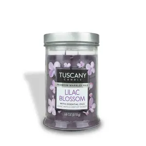 Lilac Blossom Long-Lasting Scented Jar Candle (18 oz)