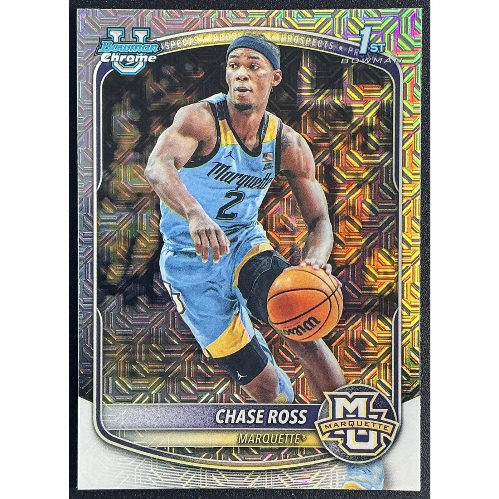 2025 Bowman Chase Ross #BCP-54 Chrome Mojo Refractor 1st Prospect