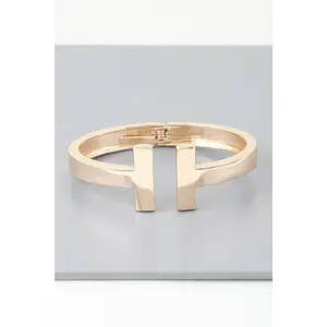 Open Pillar Cuff Bracelet
