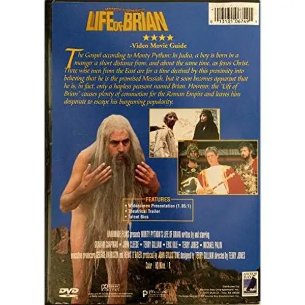 USED Book - Monty Python's Life Of Brian (Unknown) - english