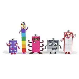 Number Block Doll Set, Math Learning Blocks, Math Enlightenment Toy for Ages 3-8, Educational Dolls, Birthday Gift, Fun Learning Toys