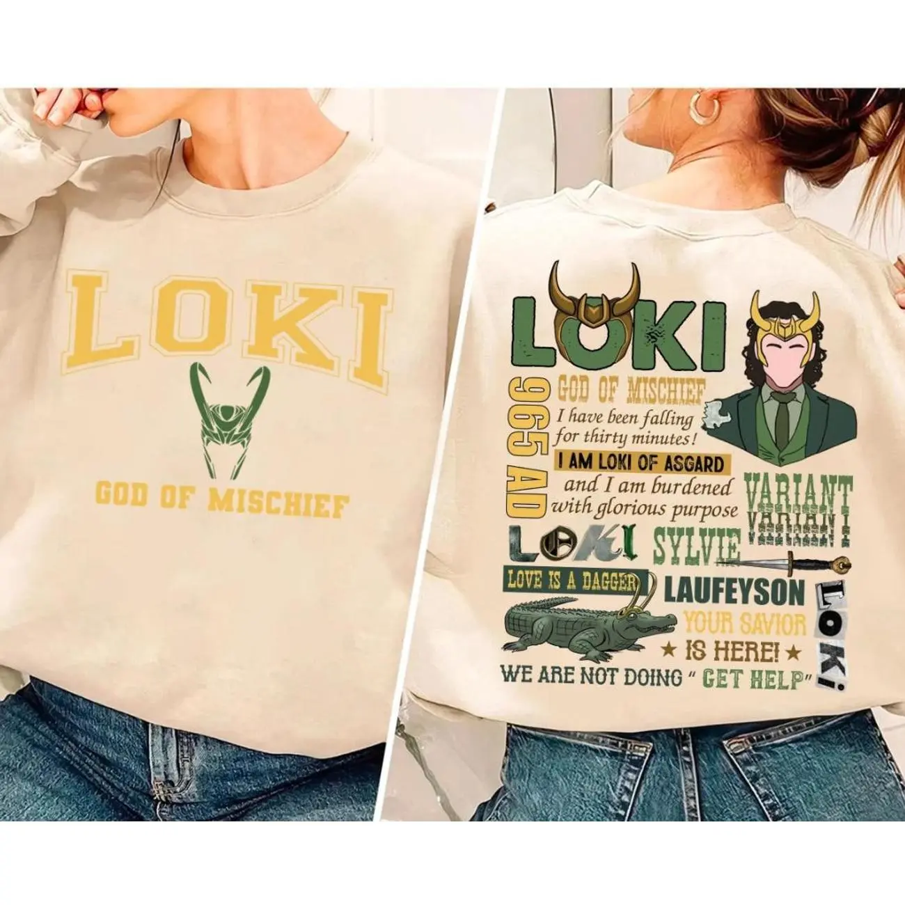 Vintage Loki Sweatshirt, Loki Helmet, Loki Sweater, God of Mischief, Loki Laufeyson, Loki Shirt, Loki Variant DB1
