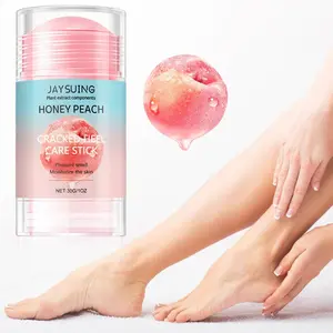 30g Peach Extract Foot Care Stick, Honey Peach Foot Dead Skin Remover Deep Moisturizing Foot Skin Care Stick,Moisture Foot Skin Care Product, Beauty Products, Foot Moisturizer, Hydrating Soothing Leg Cream, Exfoliating Foot, Intensive Foot Care