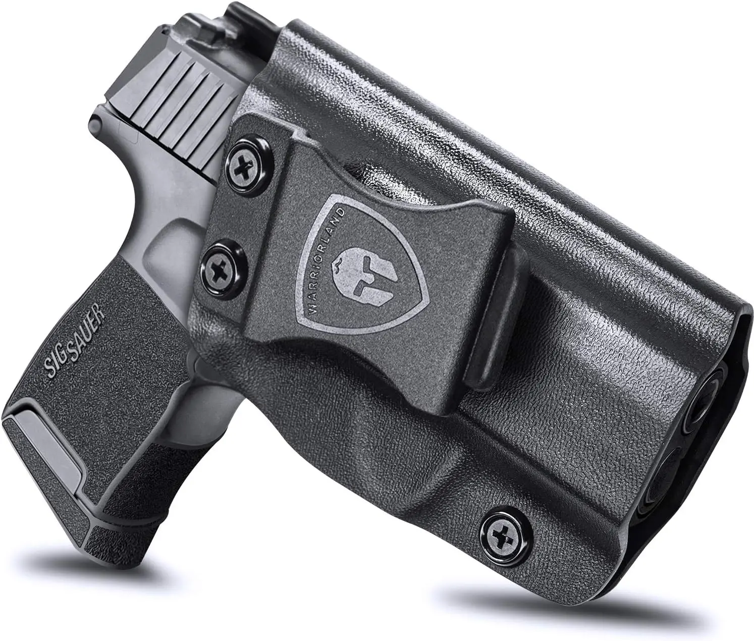 WARRIROLAND IWB KYDEX Holster Fit:P365 Nitron Micro-Compact, P365 XL,P365 SAS,P365X,P365.380 ACP, Not fit Red dot,Inside Waistband Concealed Carry,Right-Handed DealsforYouDays, Competition