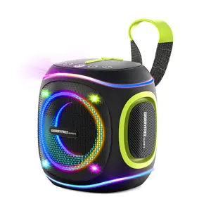 WorryFree Gadgets Series Party 220 Mini Speakerw/ RGB Lights