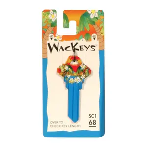 212 MAIN Universal Fit House Keys, Hillman No.68-SC1 Single-Side Key Blank for House & Office, Pack of 6