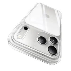 Crystal Clear iPhone 17 Pro Max Case, Patented Anti-Yellow & Virgin TPU, 15FT Military-Grade Drop Protection, Slim Transparent Women Men Funda para for iPhone 16 15 14 Pro Max Case 6.9 inch, Clear, Accessories