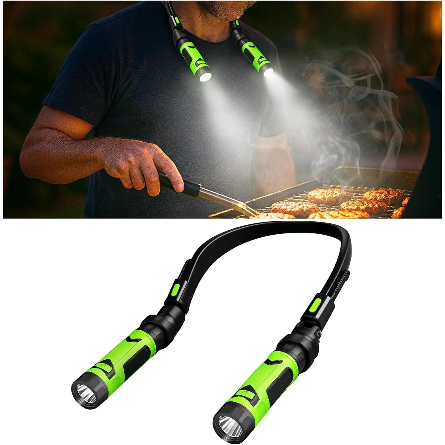 Grill Light for Outdoor Barbecue Grilling Accessories,  Bright LED Night BBQ Lighting Traeger Pit    Griddle Accessories, Gifts for Men Dad Husband Grill Master