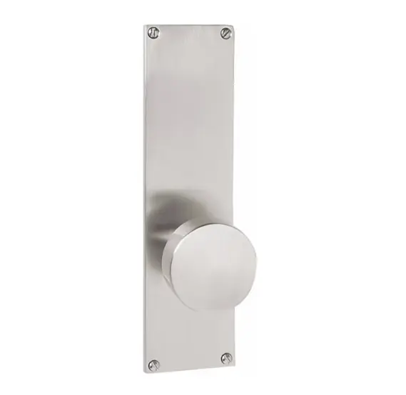 Emtek 8113.TAUS19.SMUS4.RH SELECT Passage , Sideplate Locksets Modern Non-Keyed 9" , T-Bar Stem , Smooth Handle.RH