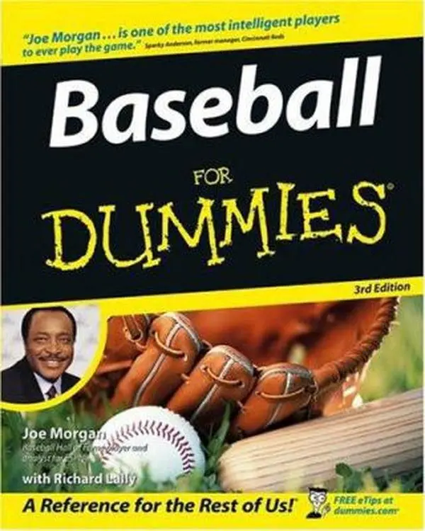 USED Book - Baseball for Dummies 3rd Edition by Joe Morgan (Paperback) - english