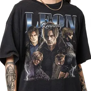 Limited Leon Kennedy Shirt, Resident Evil Requiem Shirt, RE9 Requiem Shirt Fan, Unisex Shirt,