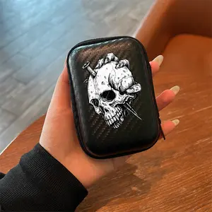 Office & Travel Essential Eva Hard Edge Storage Box, Simple Design + Mesh Pocket, Durable Portable Accessories Organizer