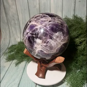 Huge Chevron Amethyst Sphere