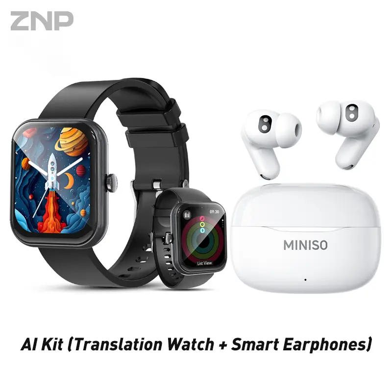 Smartwatch + Translation Earphone
