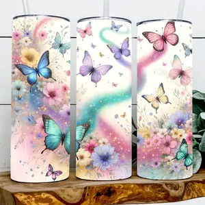 Butterfly Swirl Tumbler Butterfly Swirl Tumbler