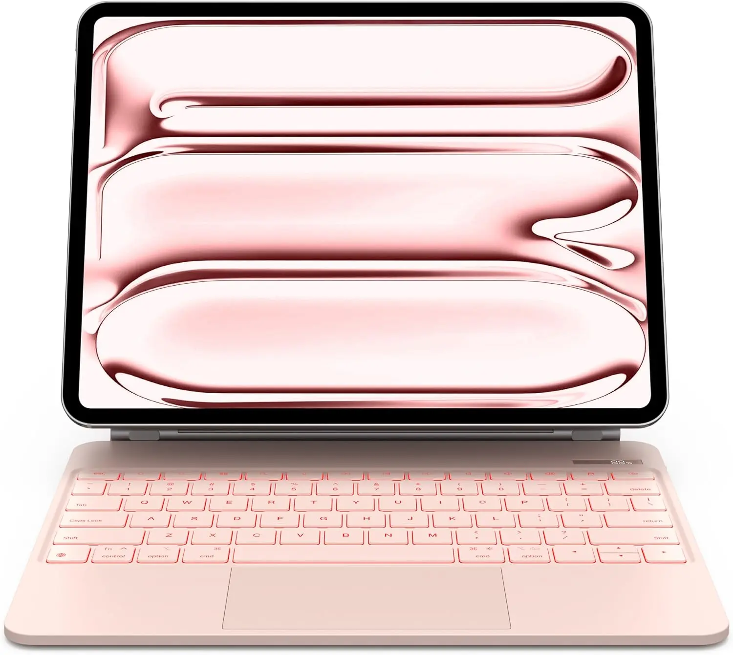 【CHESONA】Magic-Style Keyboard Case for iPad Air 13 Inch (M4 2026/M3 2025/M2 2024), iPad 11th(A16 2025)/10th(2022), iPad Pro 13 (M5 2025/M4 2024),Multi-Touch Trackpad with 7 Color Backlit, Floating Cantilever Stand Wireless Keyboard ，black-2