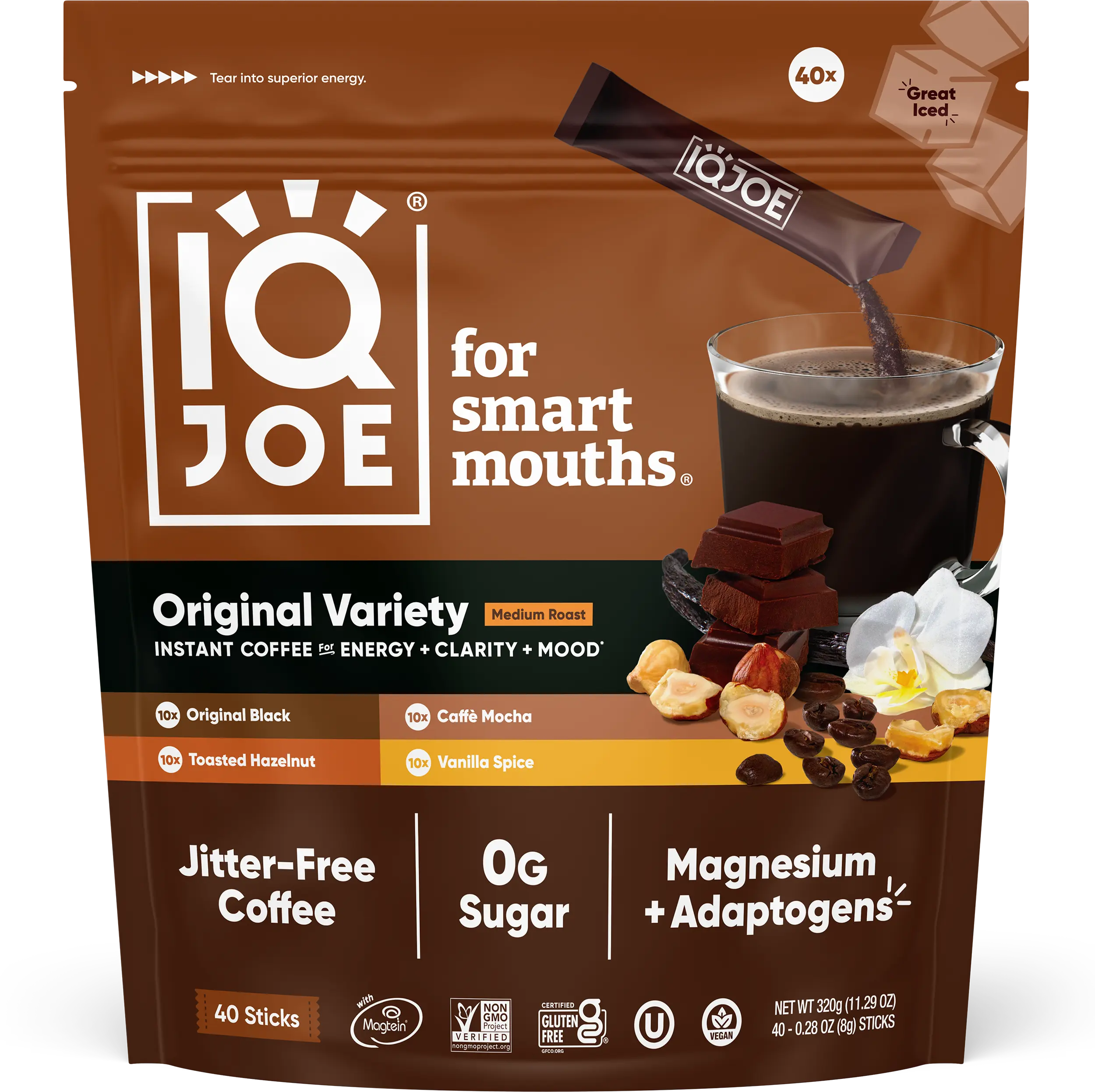 IQJOE Original Variety (40 Sticks)