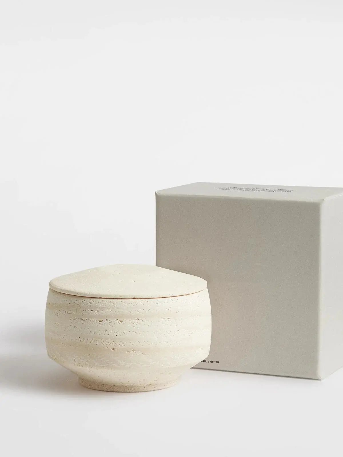 HANDMADE MARBLE STONE CANDLE CUP HOLDER