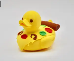 PIZZA Ducks: 3D Printed Off Roading Wedding Cake Topper Dashboard Ducking Gift