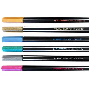 STABILO Pen 68, Metallic Set of 6