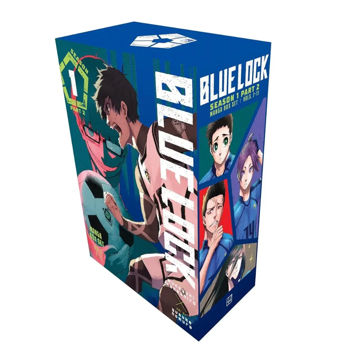 Blue Lock: Season 1, Part 2, Manga Box Set, Complete Soccer Manga Collection - Paperback Blue Lock: Season 1, Part 2, Manga Box Set, Complete Soccer Manga Collection - Paperback