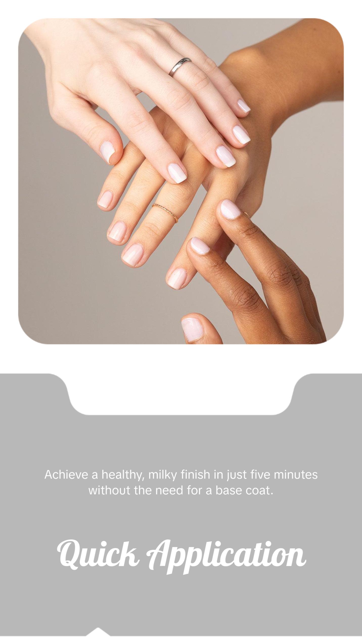 Probelle Illuminating Nail Concealer, Sheer Long Lasting Brightening Nail Polish for yellowing discolored nails, perfect finish for damaged or yellowing nails to conceal nail imperfections, Vegan, Gluten Free