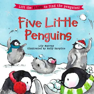 USED-Five Little Penguins by Murray, Lily (Board book)