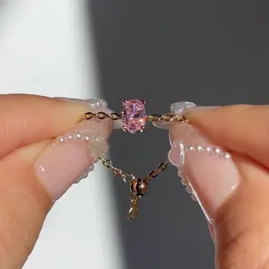 PINK Self-Love Chain Ring