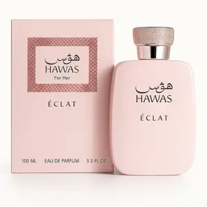 Rasasi Hawas Eclat for Women Eau de Parfum Spray, 3.4 Ounce