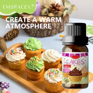 10ML Cakes Essential Oil, 1 Count Air Freshener, Aromatherapy Diffuser Oil, Long Lasting Fragrance Oil for Diffuser, Home Fragrance for Living Room, Bedroom, Bathroom, Scented, Aromatherapy Oils