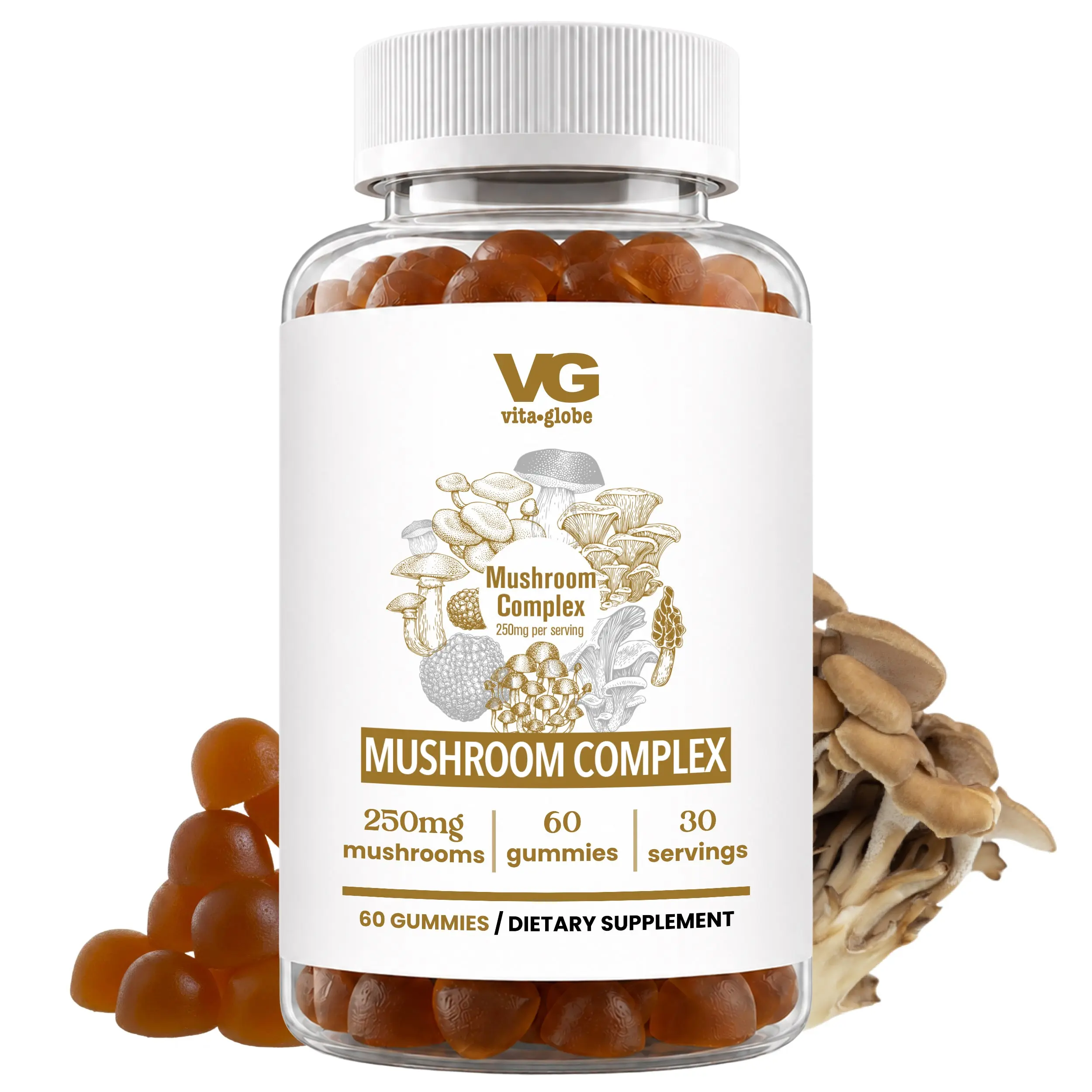 Mushroom Complex Gummies – 60ct
