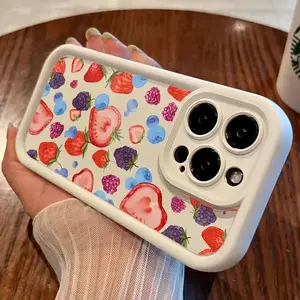 Suitable for iPhone 17 16/15 Pro Max/14 Plus/13 Pro/12/11? New Creative Design Liquid Silicone TPU Precision Hole Soft Case Phone Cover, This Phone Case Provides Good Protection and Fashionable Novel Patterns, Making It Your First Choice for Phone Cases