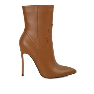 jenner high heel cowboy ankle boots