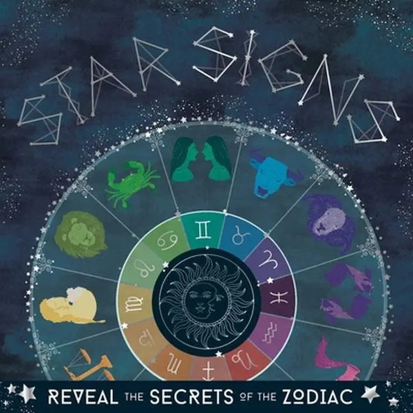 Used Paperback Book - Star Signs: Reveal Zodiac Constellations, Characteristics, Elements, Relationships & Chinese Zodiac Secrets by Mortimer Children's Books (English)