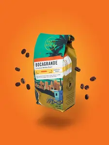 Bocagrande - Colombian Medium Roast - Sand and Sea Coffee Natural Sugar Free Dairy Free Low Fat