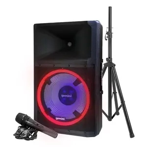 GSP-L2200PK: Unleash the Ultimate 15" Bluetooth Party Speaker with Dynamic LED Lights