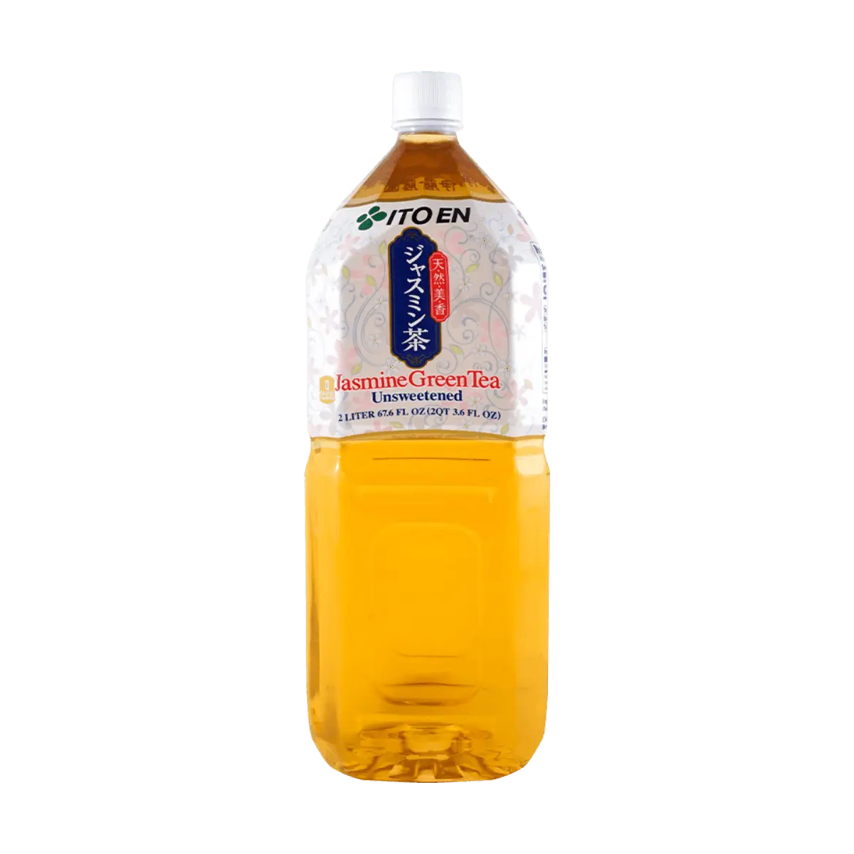ITO EN Jasmine Green Tea 2L - Unsweetened, Zero Calorie, Zero Fat, Ready-to-Drink Japanese Beverage
