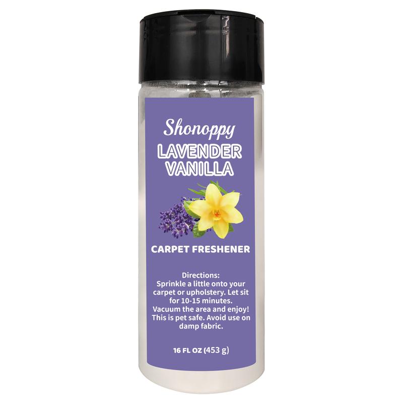 Shonoppy Pet-Specific Carpet Deodorizer Powder 16 oz - Powerful Odor Eliminator with Natural Fresh Scents for Pet Urine & Strong Odors - Safe Formula for Pets & Families - Essential Home Cleaning Fragrance All Purpose Cleaner Baking Household Mum Scented