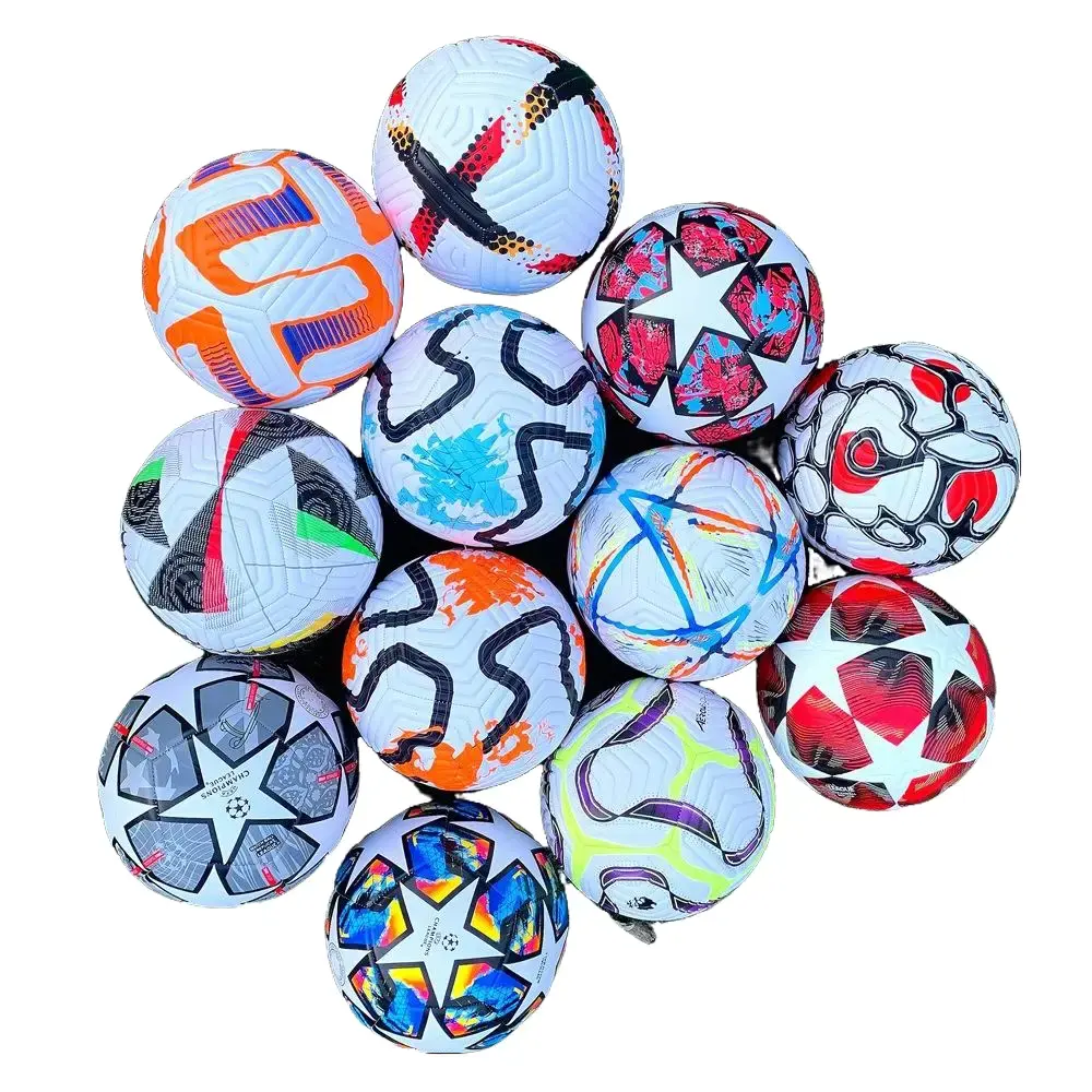 2026 tricolor Size 5 Soccer Ball,Durable PU Leather Training & Entertainment Football, Perfect Gift for Boys Men, Non-Slip Training & Recreational Football, Indoor & Training Soccer Ball, Custom Personalized Soccer Ball