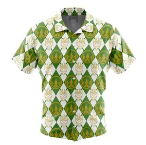 Argyle Lord Drakkon Ranger Power Ranger Button Up Hawaiian Shirt | Cool Summer Anime Vibes for Men & Fans