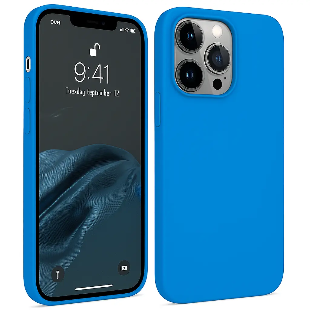 Entronix Case for iPhone 17/16/15/14/13/12/11 Air/Plus/Pro Max - Liquid Silicone Soft Protective Cover, Smartphone Accessories Durable Protection