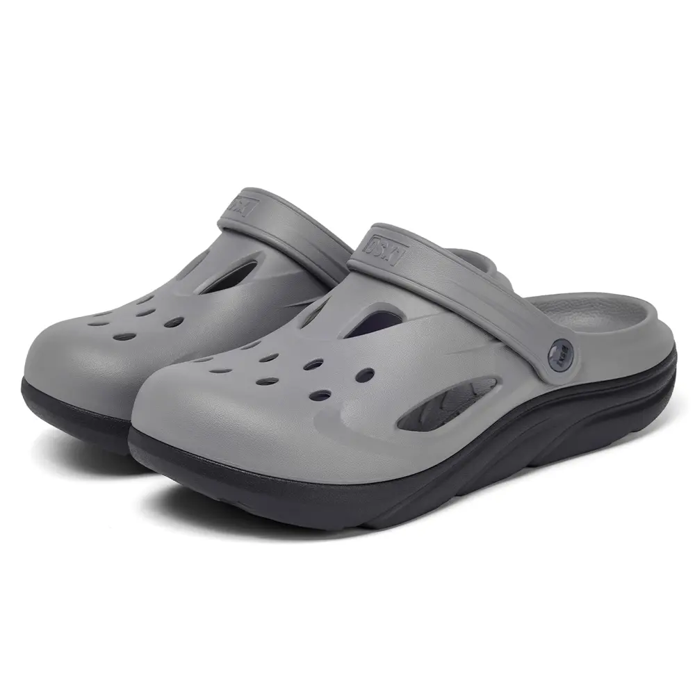 LXSO, men's water shoes with breathability, outdoor anti-slip quick-drying, lightweight cool slippers, non-stuffy feet with thick elasticity, long-term wear without fatigue. High quality, suitable for outdoor and indoor fitness exercises.