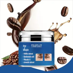 Trstay Curcumin Brightening Moisturizing Cream, Press Bottle, Caffeine Firming, Hyaluronic Acid, Vitamin E, Daily Face Care