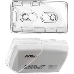 EZ Pass Holder for Windshield with Strong Suction Cups,Anti-Slip Ezpass Holder for Windshield for Securing & Protecting,Transparent Toll Pass Holders for EZ Passes Mini/Ipass (1PC)