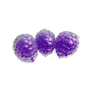 Grape Shape Squishy Stress Ball | TPU/TPR Fidget Toy - Non-Toxic Pull & Squish for Kids/Adults