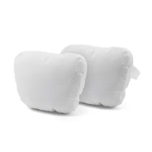 TPARTS Leather Headrest Pillow for Model 3/Y/S/X (Filled With Sustainable Bio Padding)